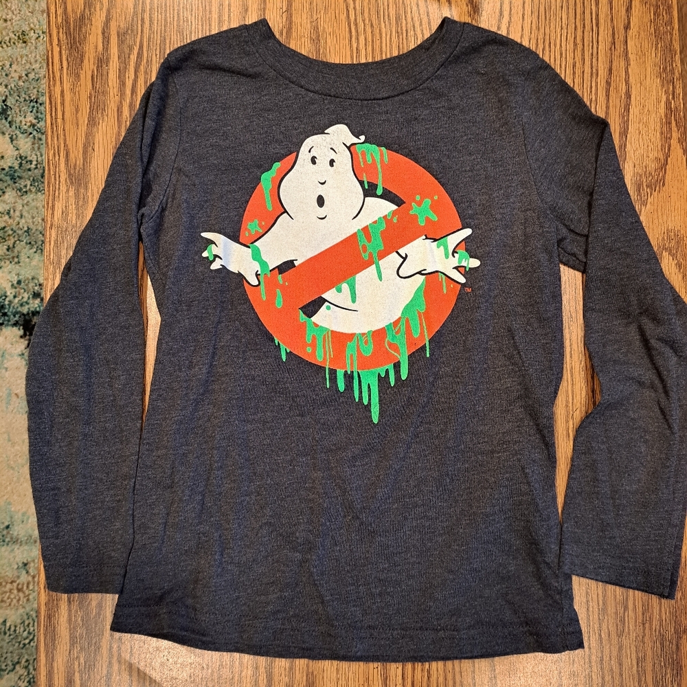 Boys Size 6 Long Sleeve Ghostbusters Shirt